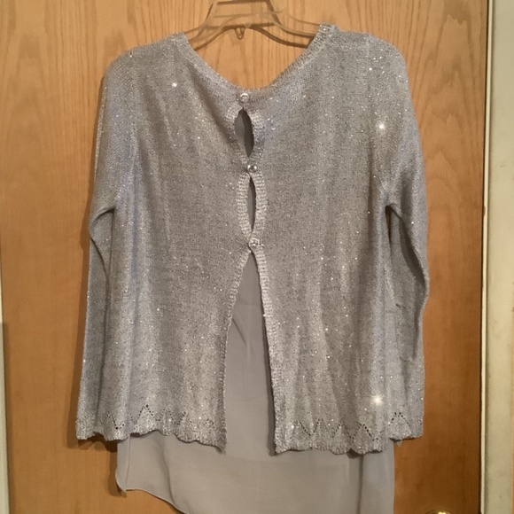 Sione Gray dressy sweater - Picture 4 of 4